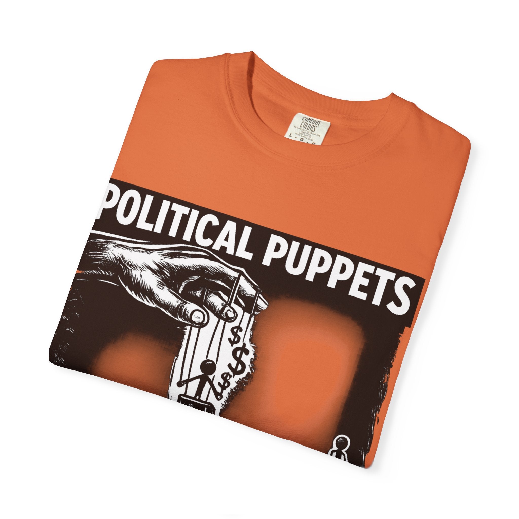 Political Puppets T-Shirt — Anti-Establishment Graphic Tee