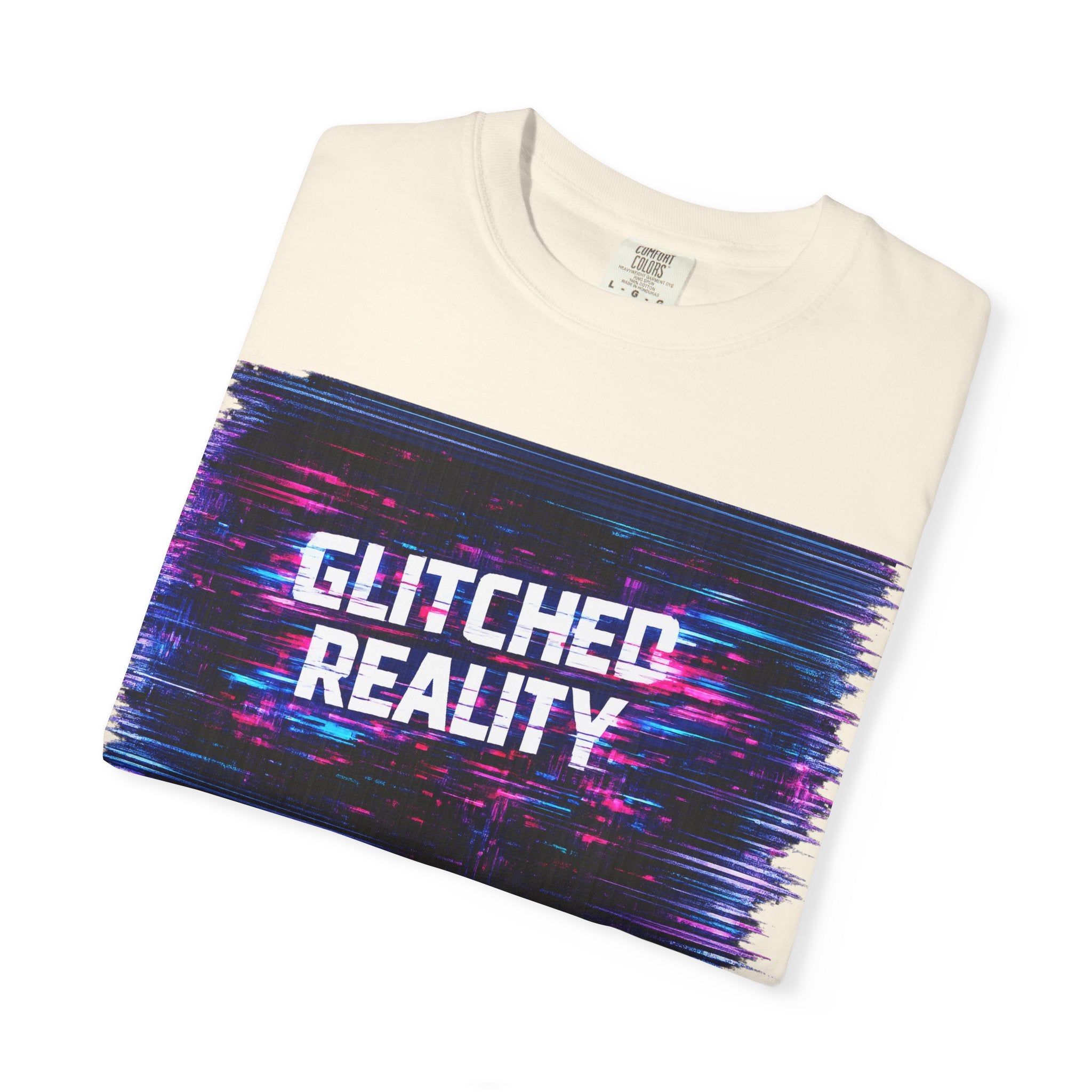 Glitched Reality V2 T‑Shirt — Retro Cyberpunk Digital Distortion Tee
