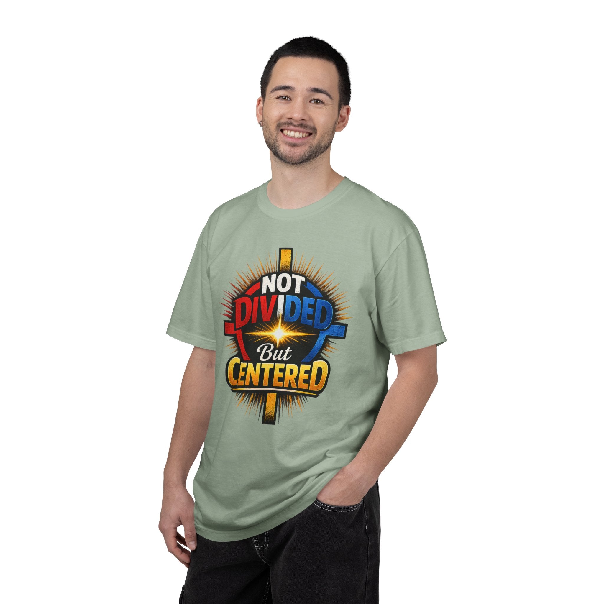 Centered Not Divided Graphic T-Shirt