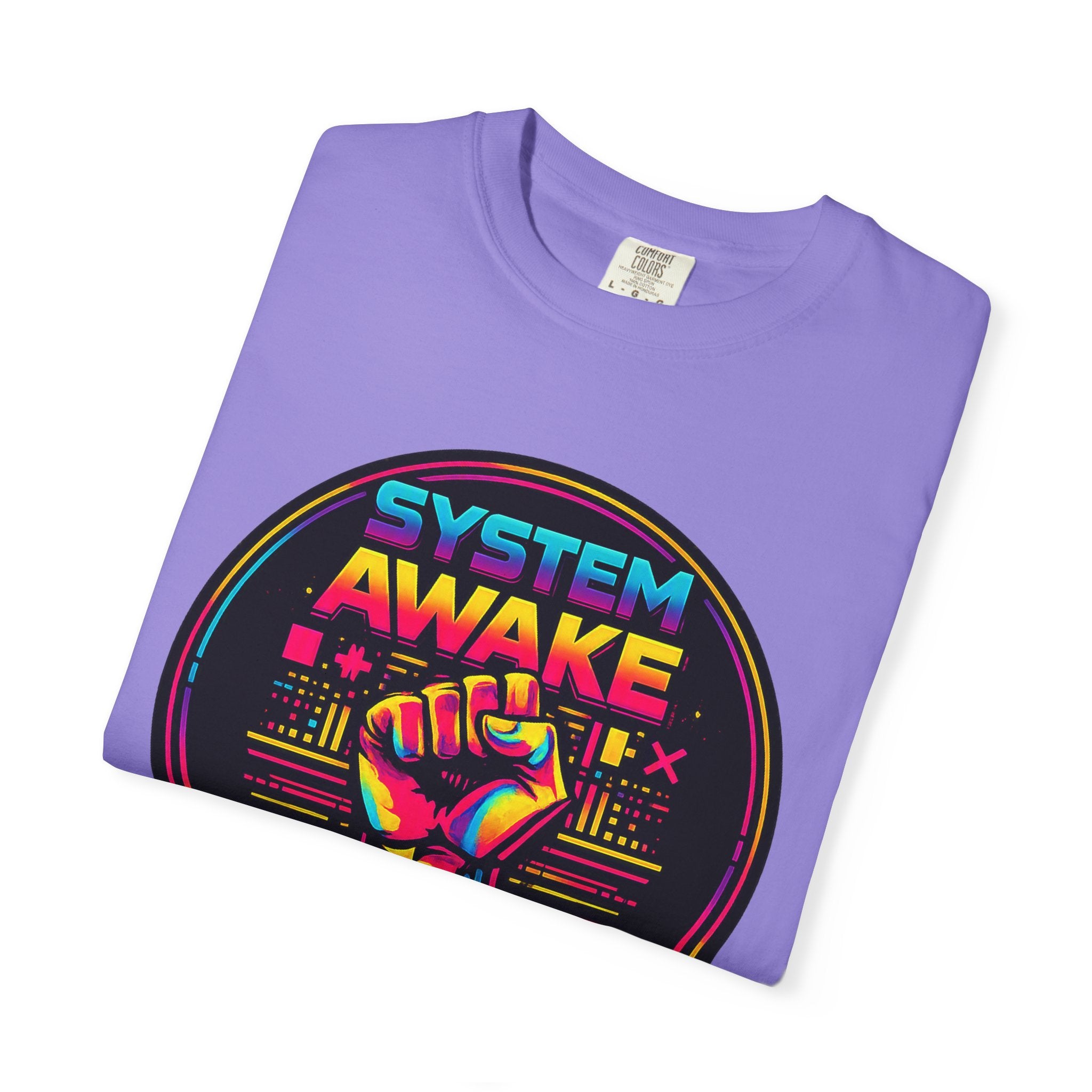System Awake Retro Fist T-Shirt