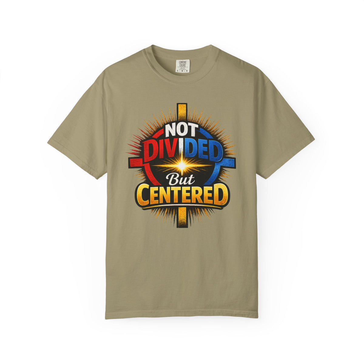 Centered Not Divided Graphic T-Shirt