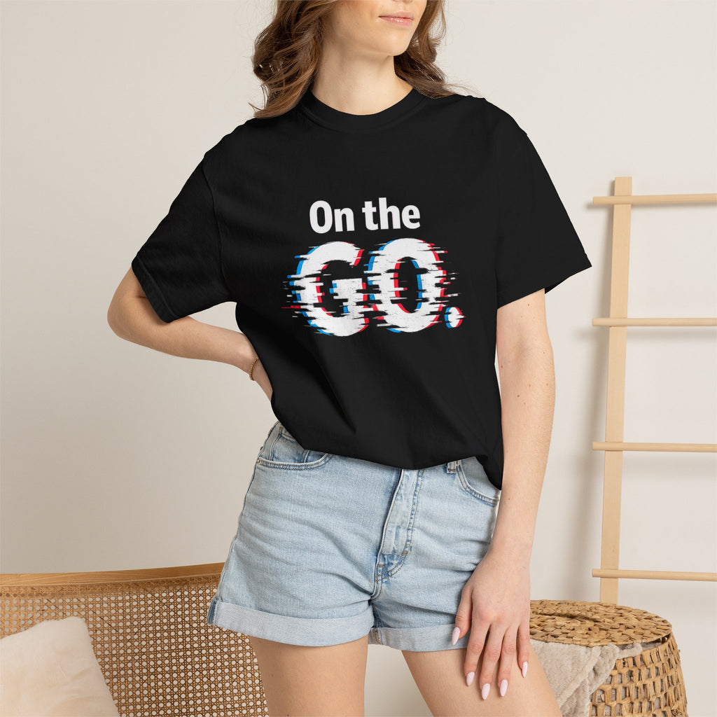 On the GO Glitch V2 Graphic T-Shirt