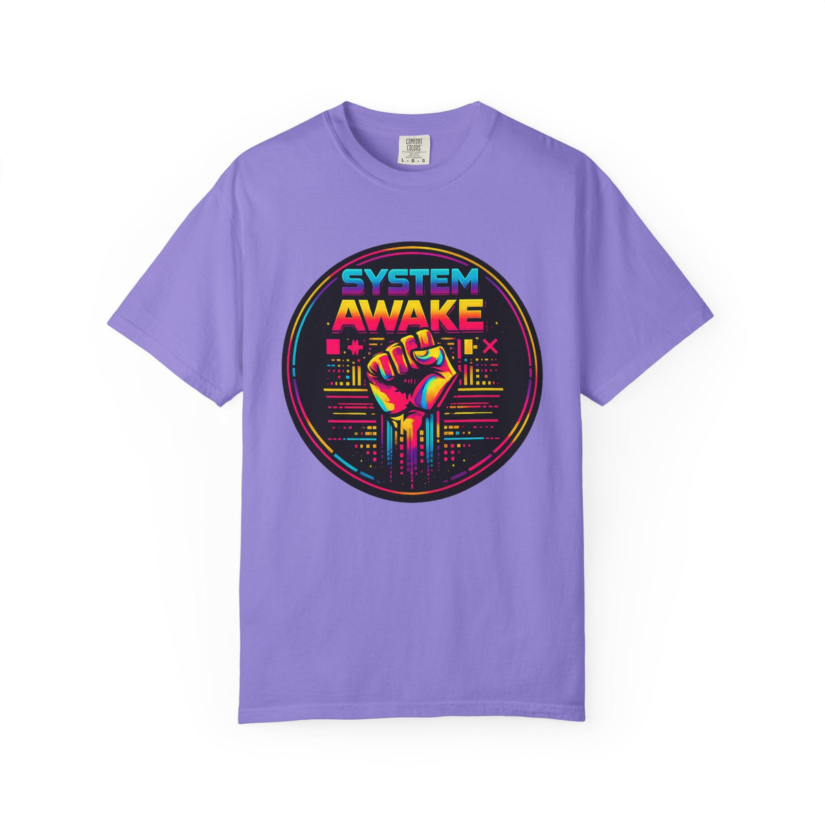 System Awake Retro Fist T-Shirt
