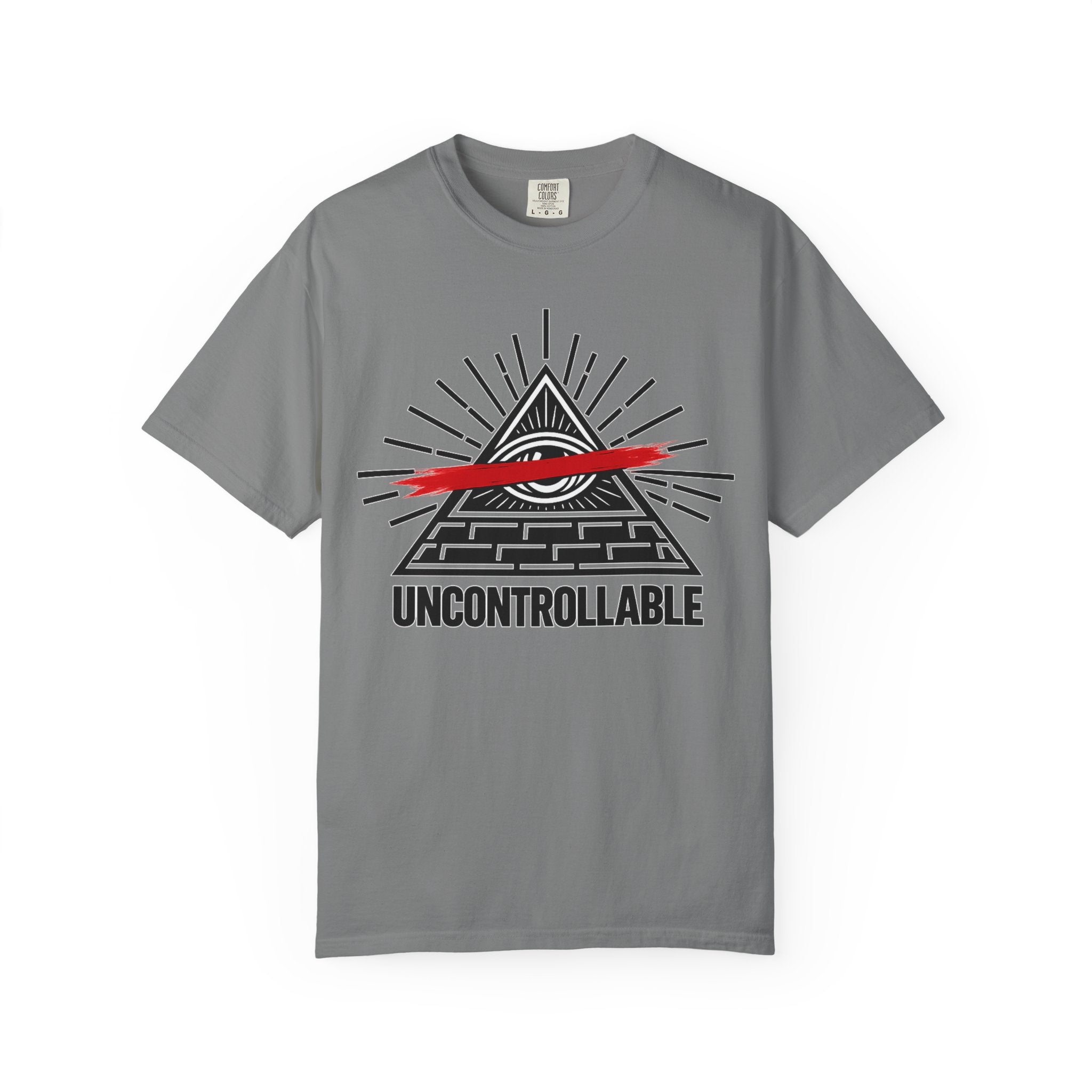 Uncontrollable Pyramid Graphic T-Shirt
