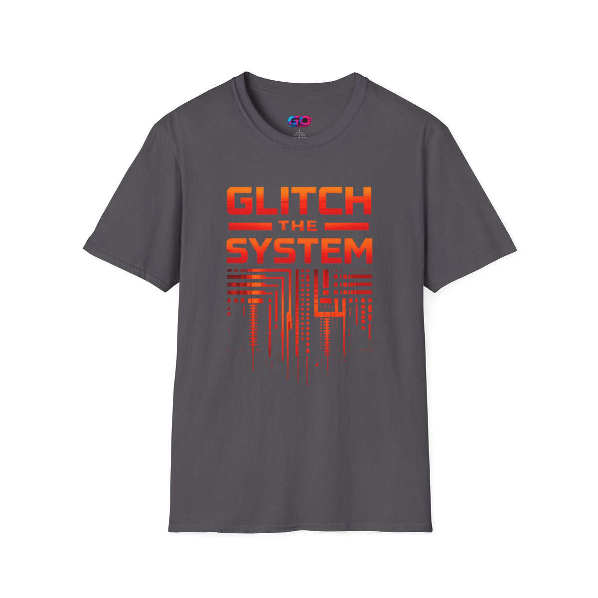 Glitch the System V4 T-Shirt — Retro Circuit Tech Graphic Tee