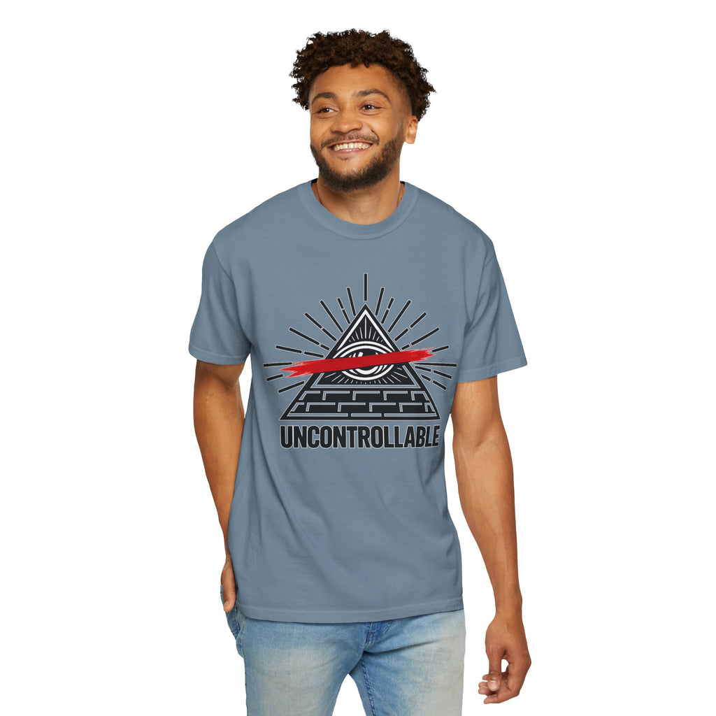 Uncontrollable Pyramid Graphic T-Shirt