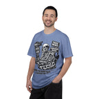 Skeptical Skeleton 'Waiting for Mainstream Media to Report the Truth' T-Shirt