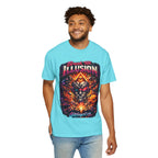 Break the Illusion Graphic T-Shirt — Psychedelic Occult Skull Tee