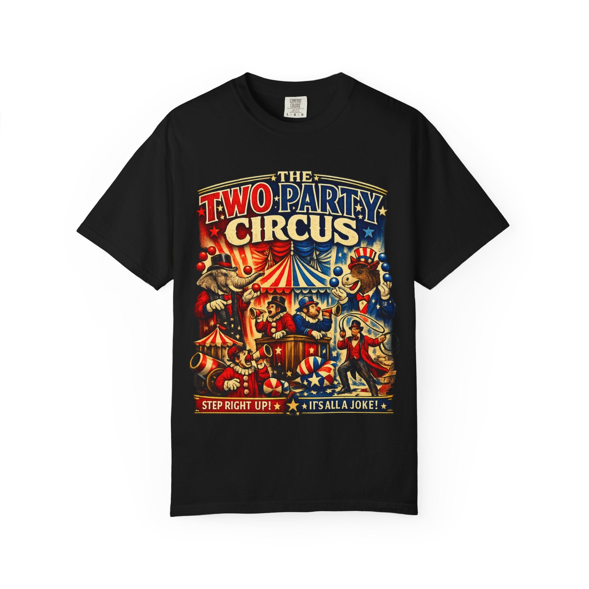 Two-Party Circus Graphic T-Shirt