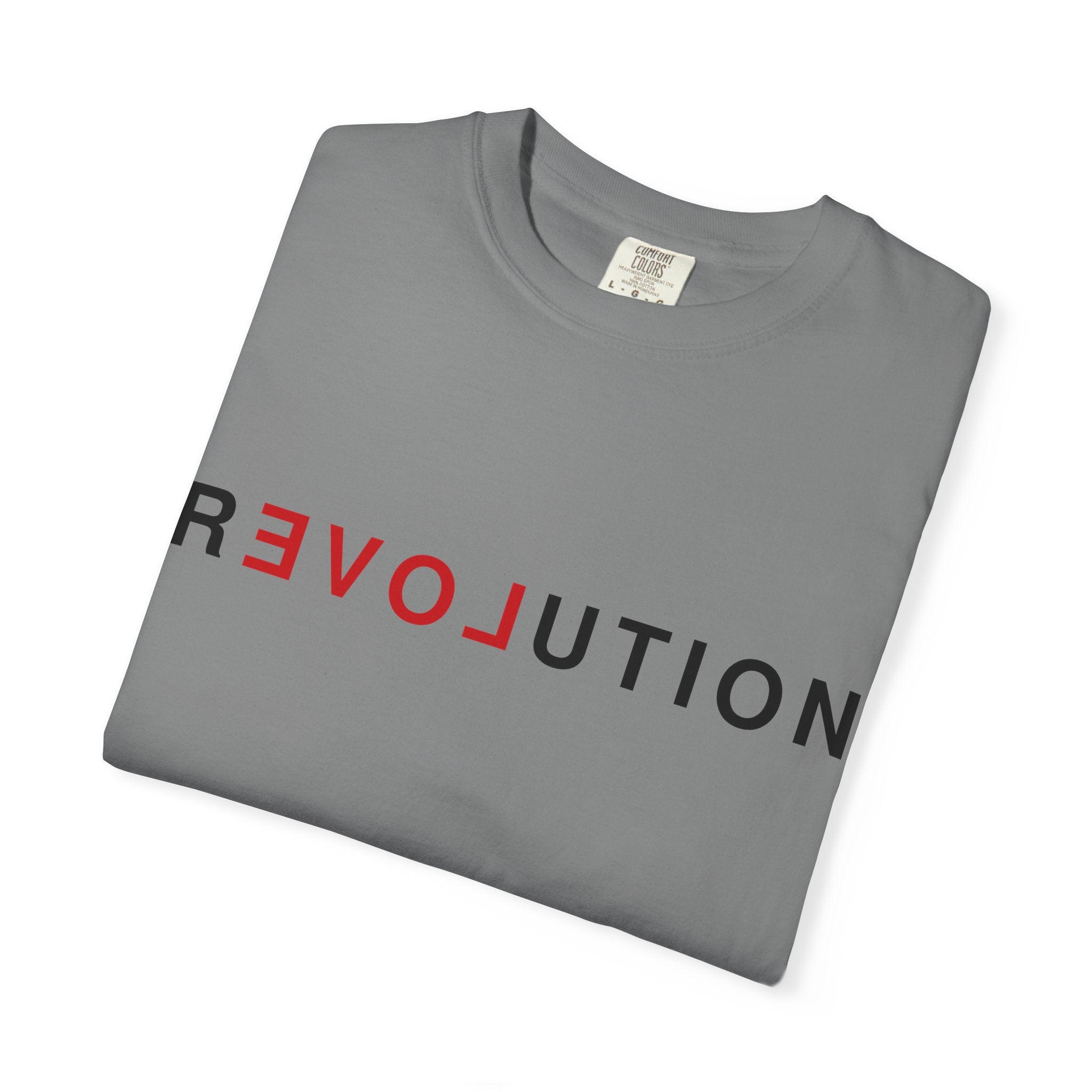 Revolution Graphic T-Shirt — Minimalist Political Tee