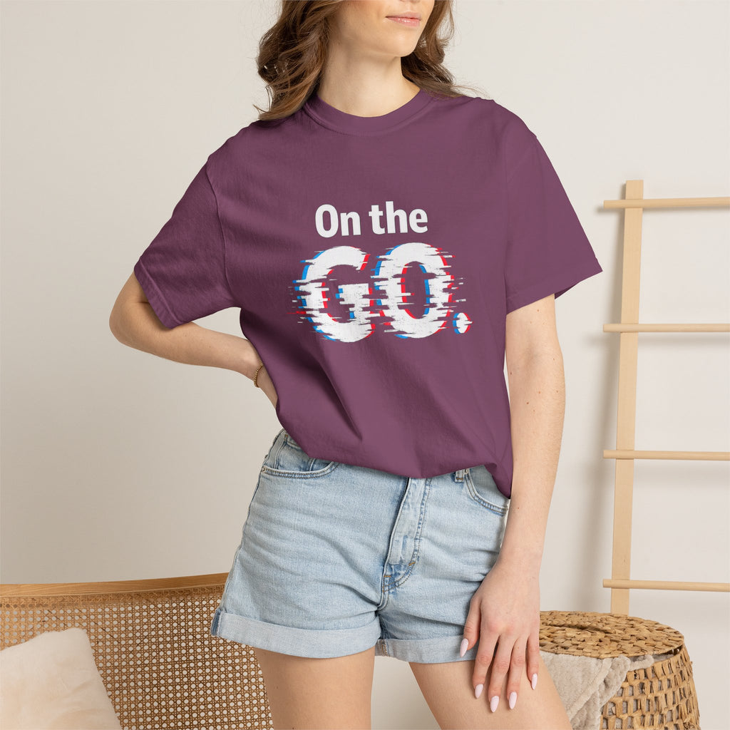 On the GO Glitch V2 Graphic T-Shirt