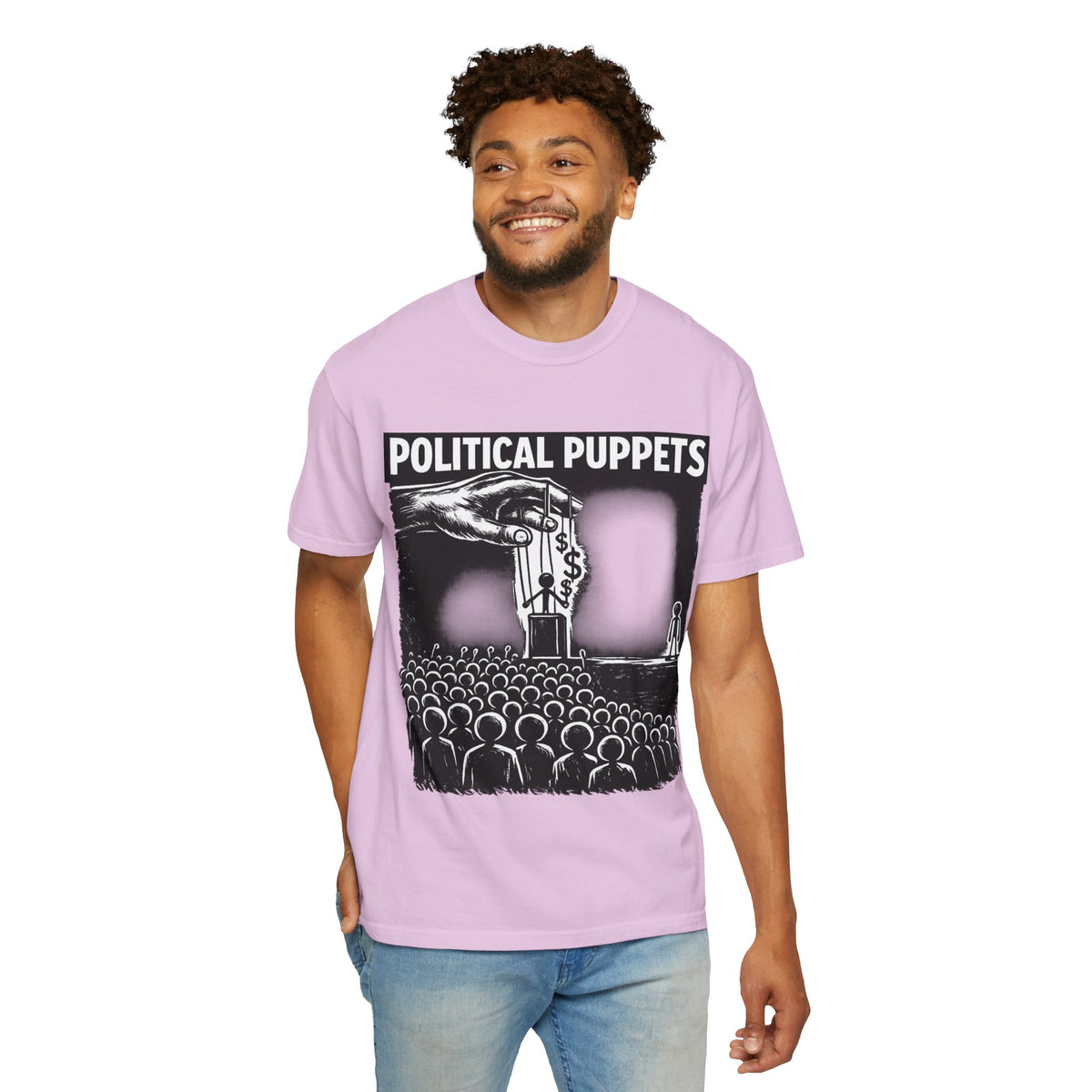 Political Puppets T-Shirt — Anti-Establishment Graphic Tee