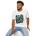 Cyberpunk Cityscape T‑Shirt — Neon Tokyo Skyline Graphic Tee