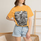 Voting Skeptic Graphic T-Shirt — "Waiting to See If Voting Changes Anything."