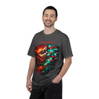 Graphic T-Shirt — "Glitching Out" Mountain Sunset Pixel Art