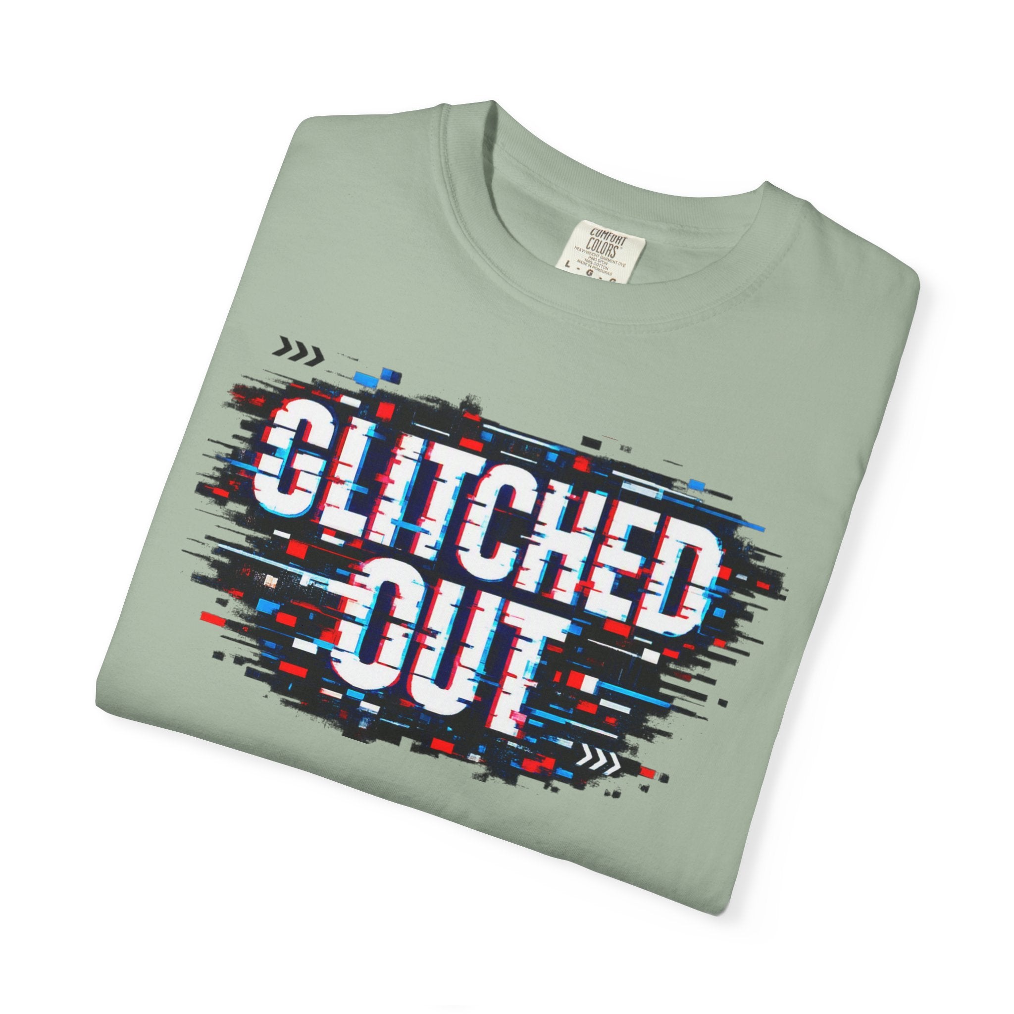 Glitched Out T-Shirt — Retro Glitch Graphic Tee