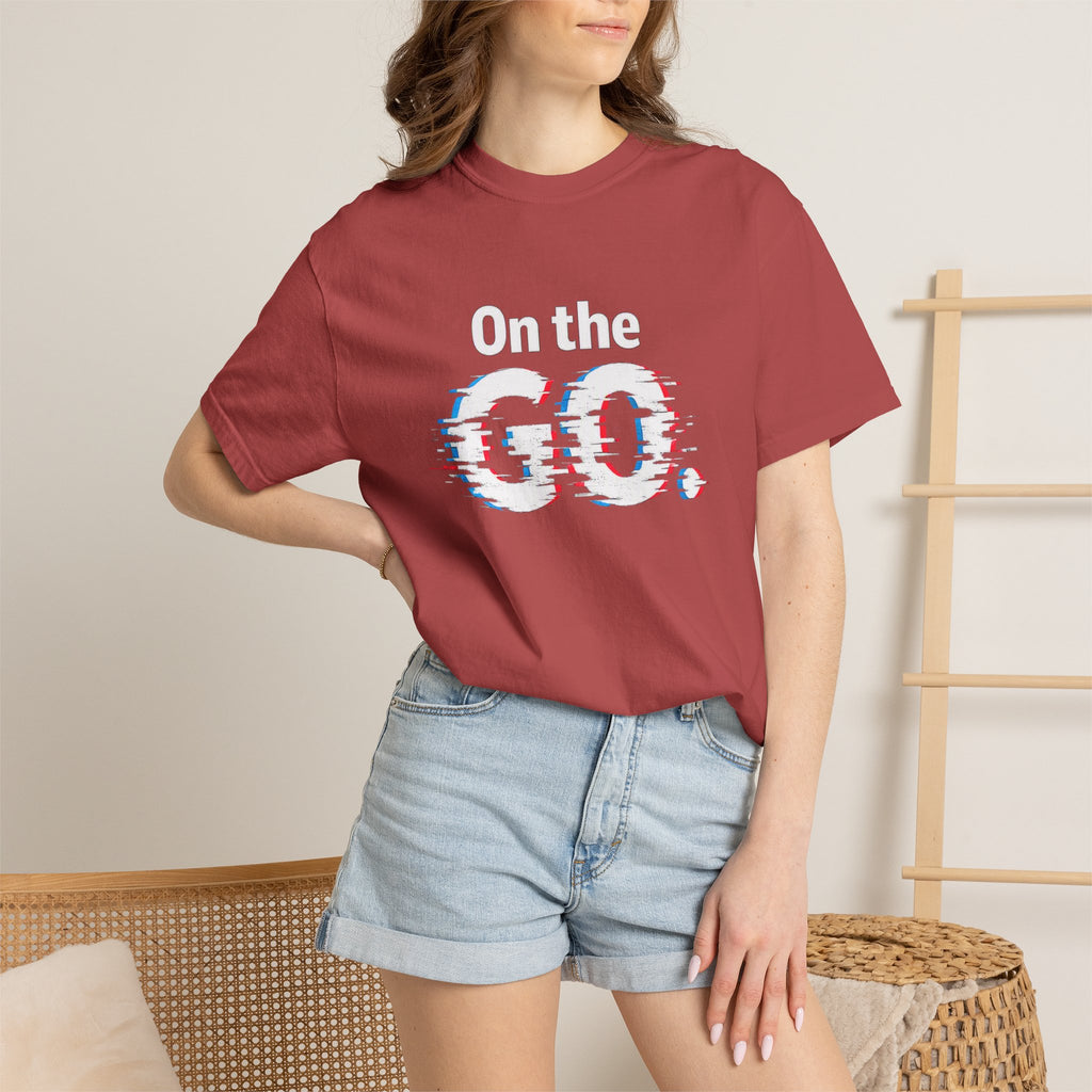On the GO Glitch V2 Graphic T-Shirt