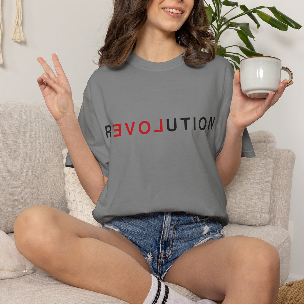 Revolution Graphic T-Shirt — Minimalist Political Tee