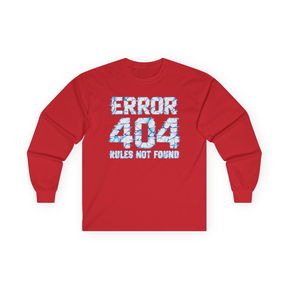 Error 404 Rules Not Found Long Sleeve Tee