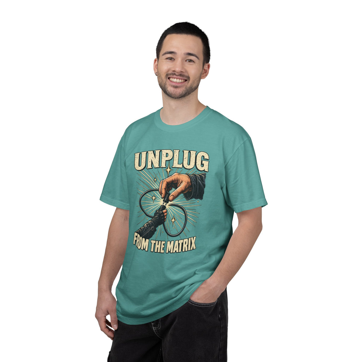 Unplug From the Matrix Graphic T-Shirt