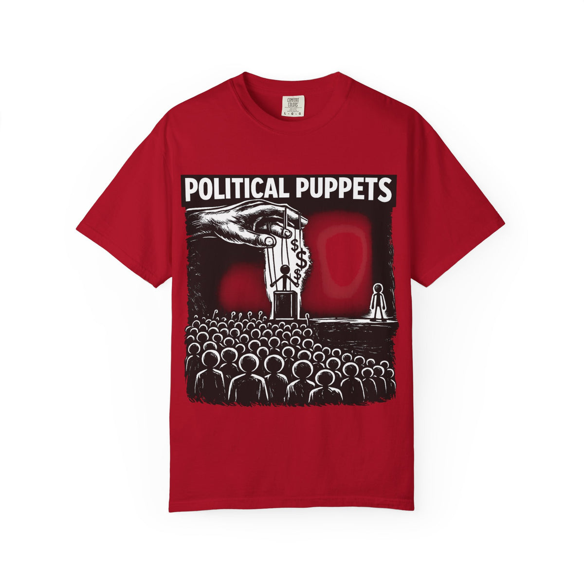 Political Puppets T-Shirt — Anti-Establishment Graphic Tee