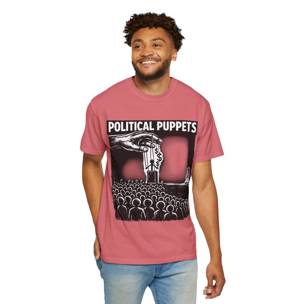Political Puppets T-Shirt — Anti-Establishment Graphic Tee