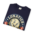 Lunatics in Politics Moon Election Graphic T-Shirt