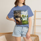 Me vs We Environmental Awareness T-Shirt — Problem vs Solution Graphic Tee