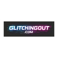 Car Magnet — "GLITCHINGOUT.com" Neon Glitch Logo