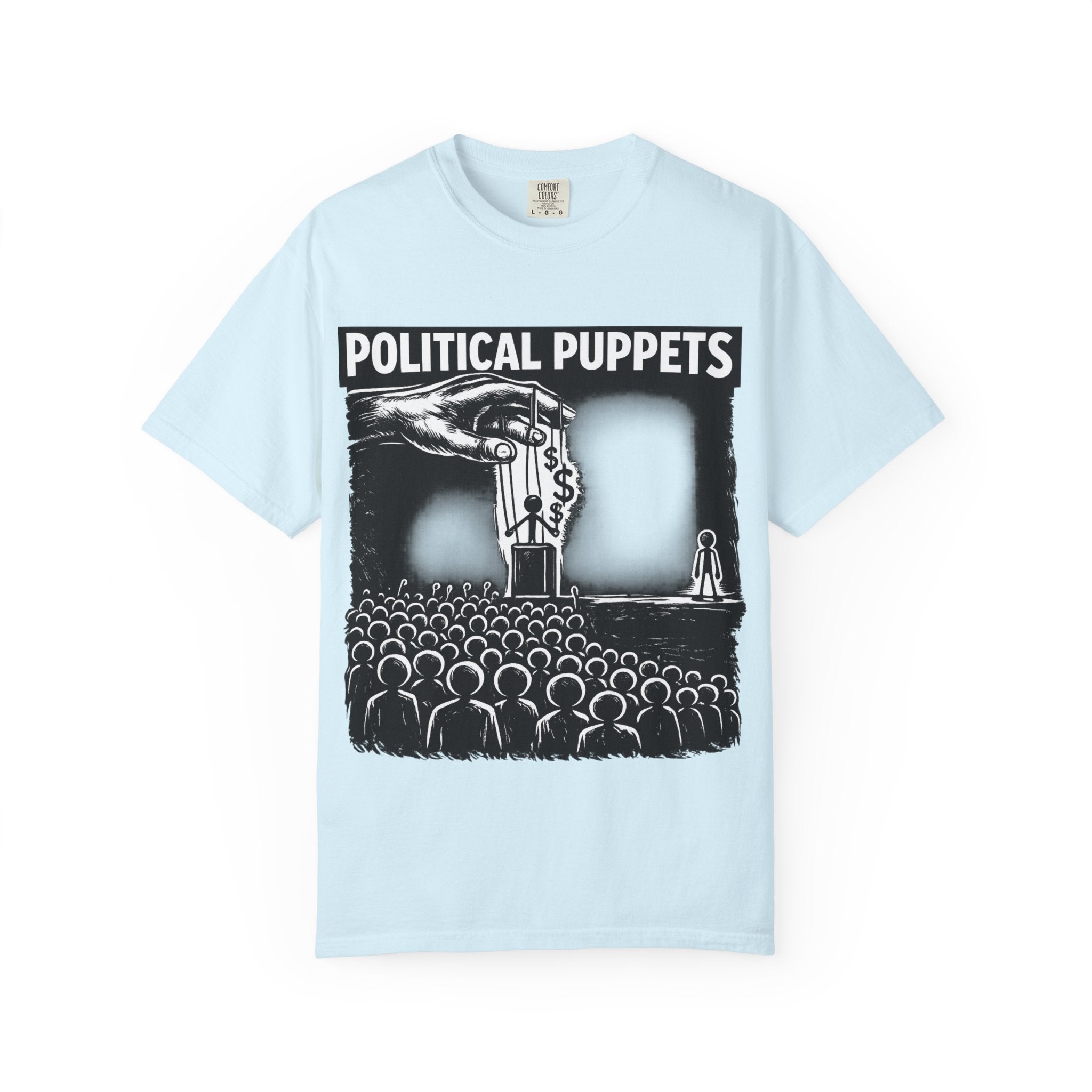Political Puppets T-Shirt — Anti-Establishment Graphic Tee