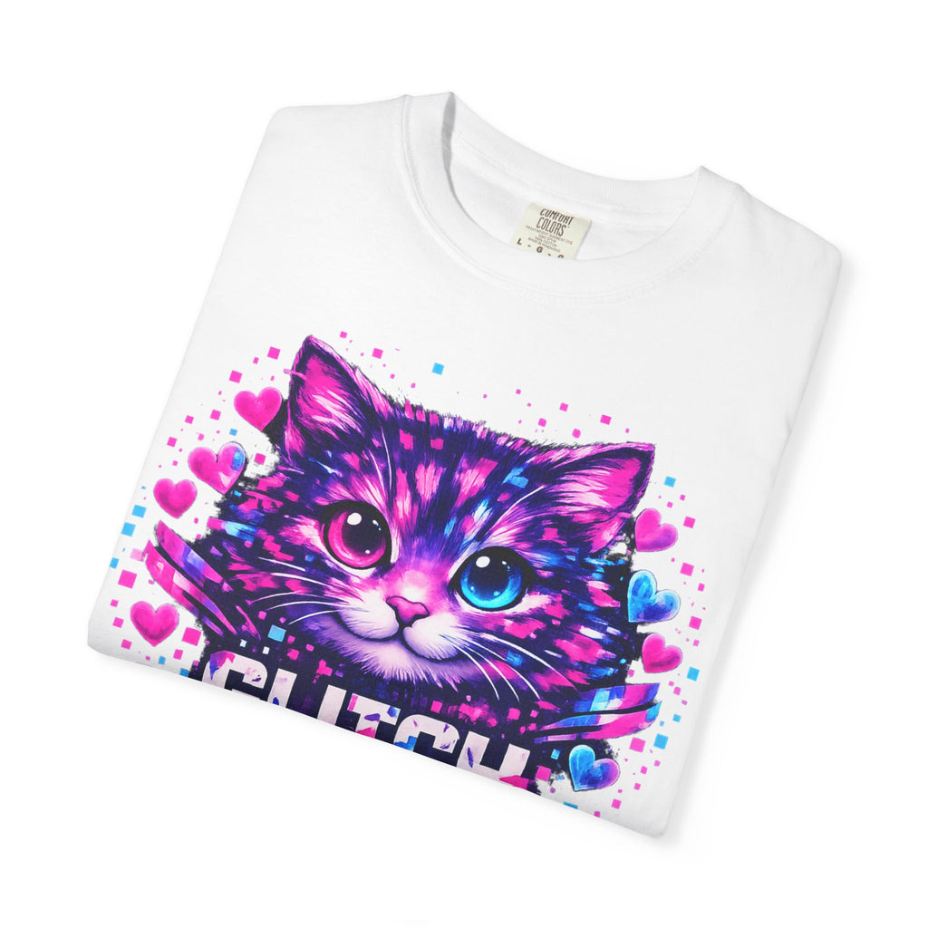 Glitch the System Cat T-Shirt