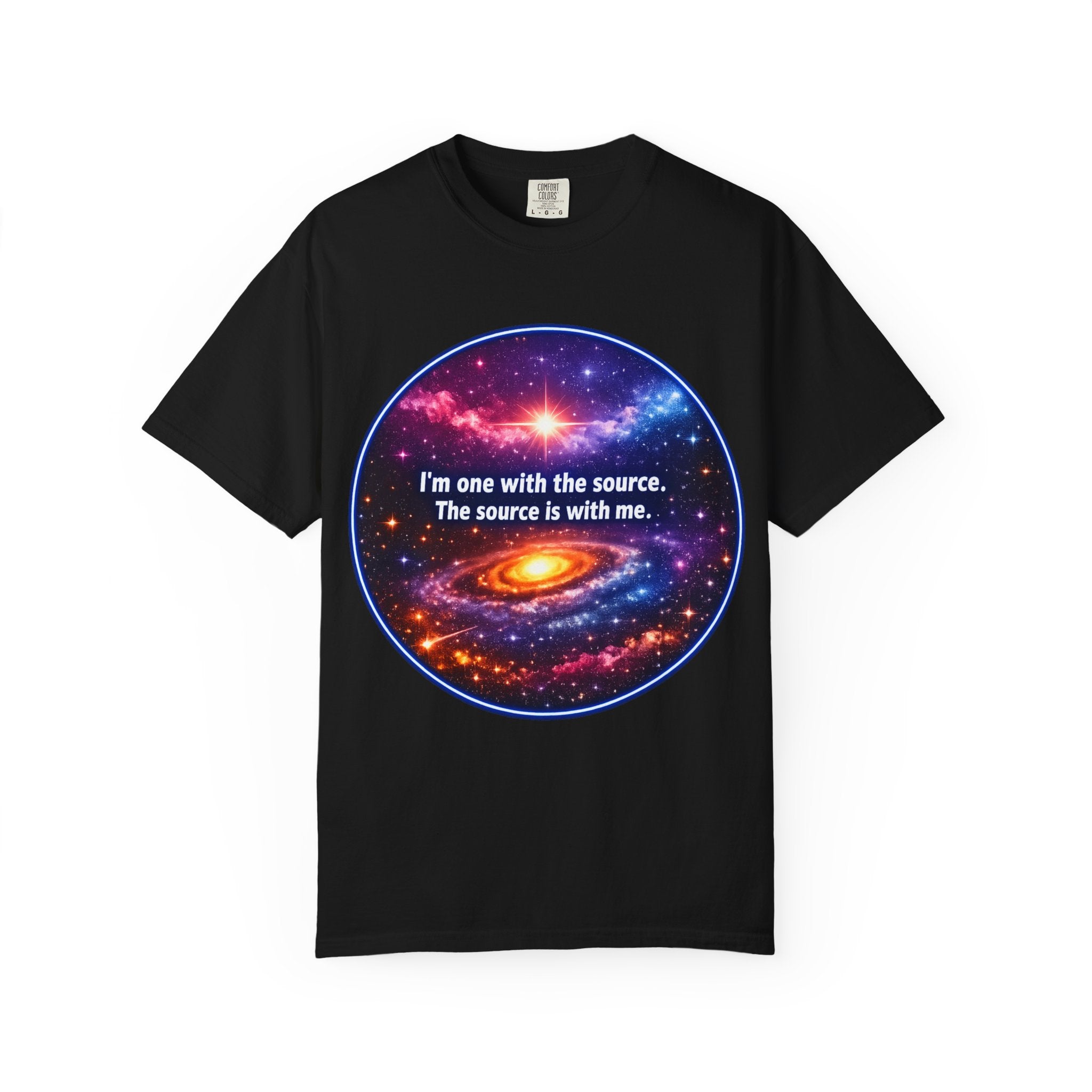 Source T-Shirt — "I'm One With the Source" Tech Graphic Tee