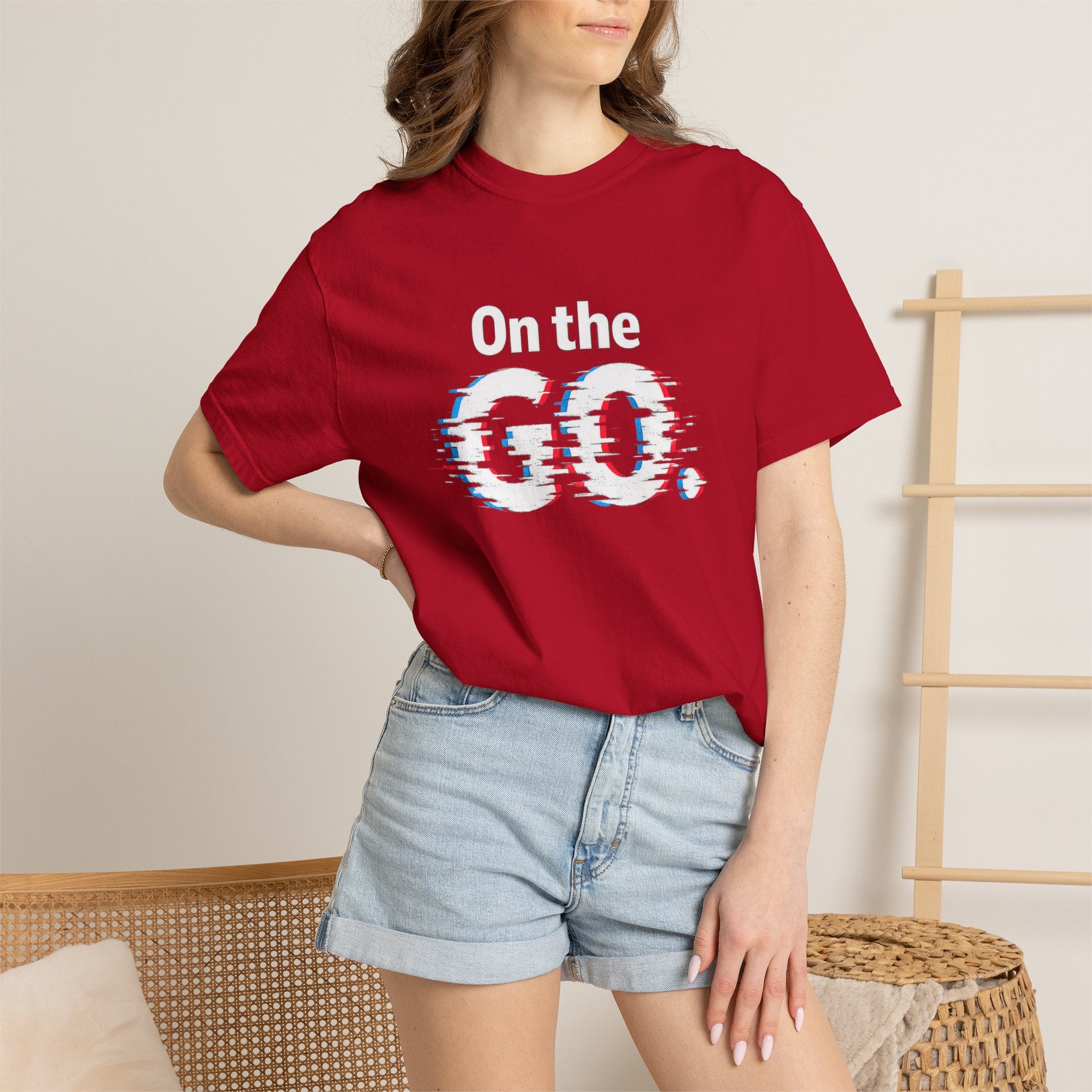 On the GO Glitch V2 Graphic T-Shirt