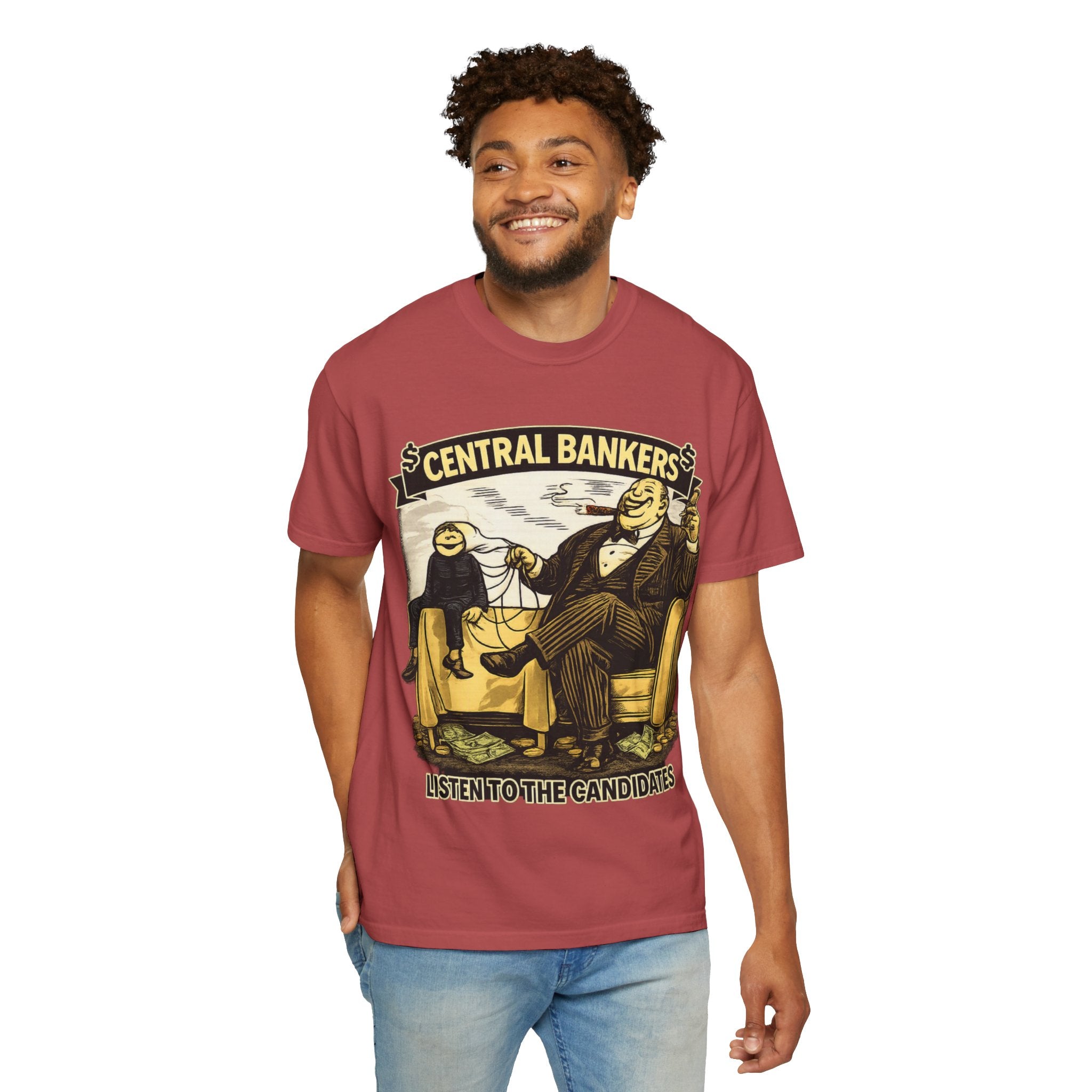 Central Bankers 'Listen to the Candidates' Graphic T-Shirt