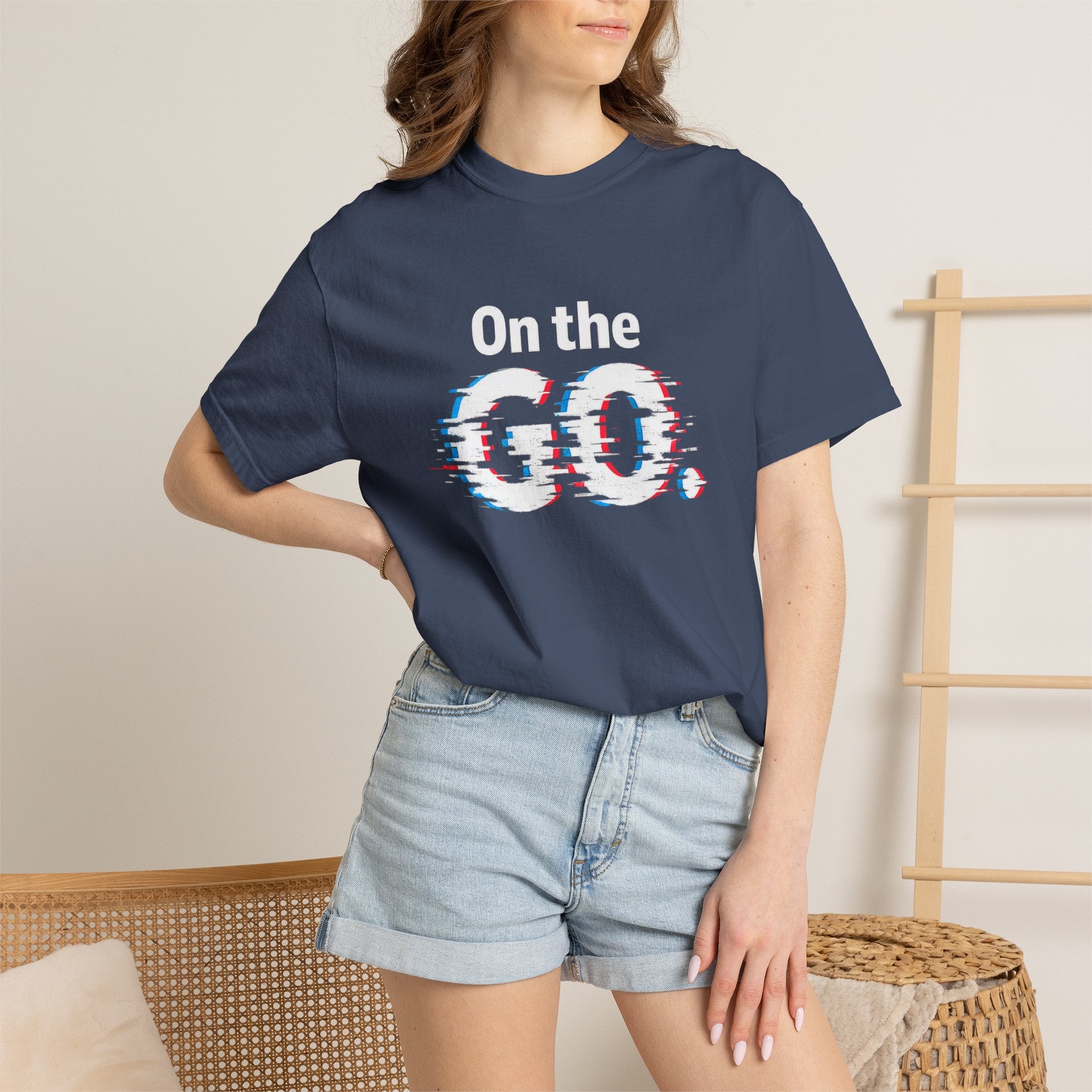 On the GO Glitch V2 Graphic T-Shirt