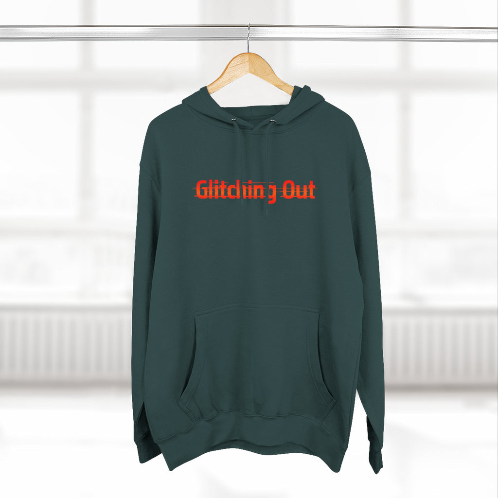 Glitch the System Hoodie V2 — 'Glitching Out' Circuit Graphic