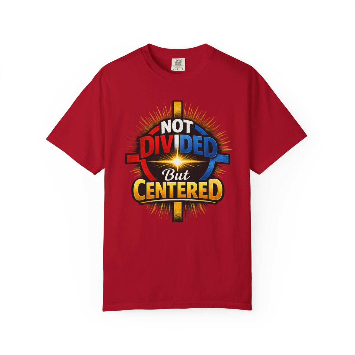 Centered Not Divided Graphic T-Shirt