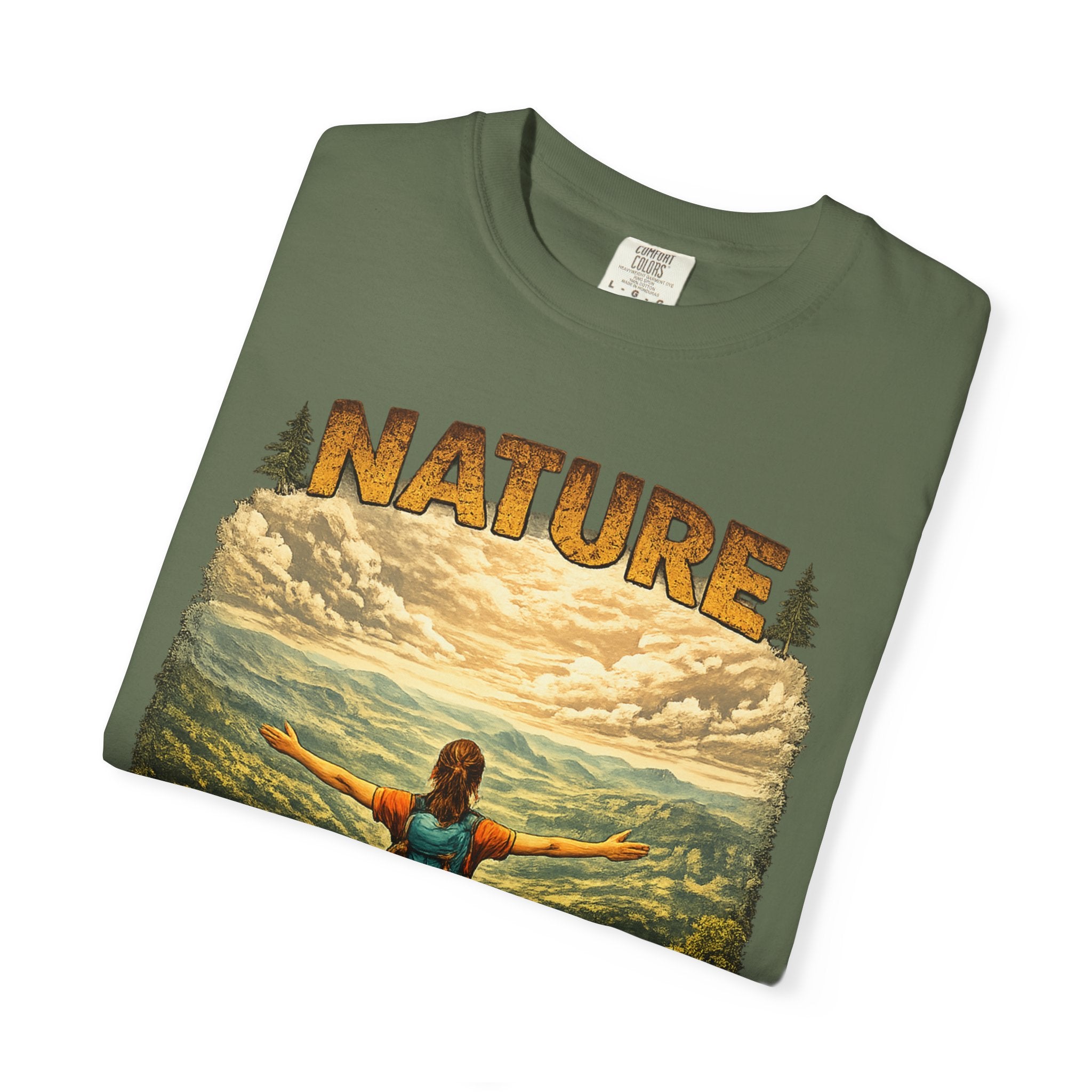 Nature Cheaper Than Therapy T-Shirt — Hiking Outdoors Graphic Tee