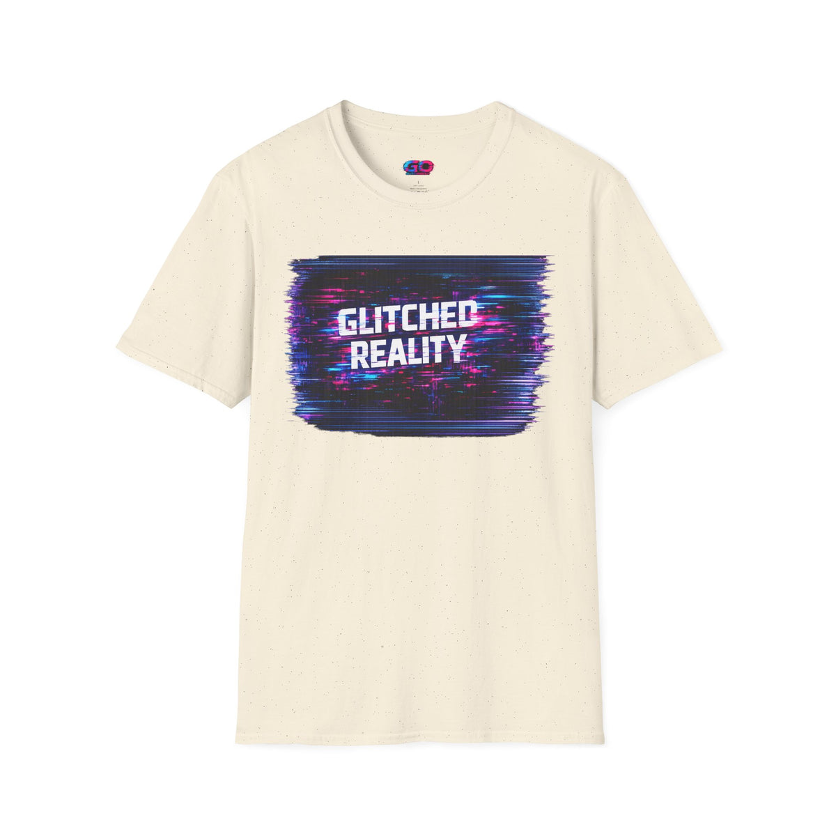 Glitched Reality V2 T‑Shirt — Retro Cyberpunk Digital Distortion Tee