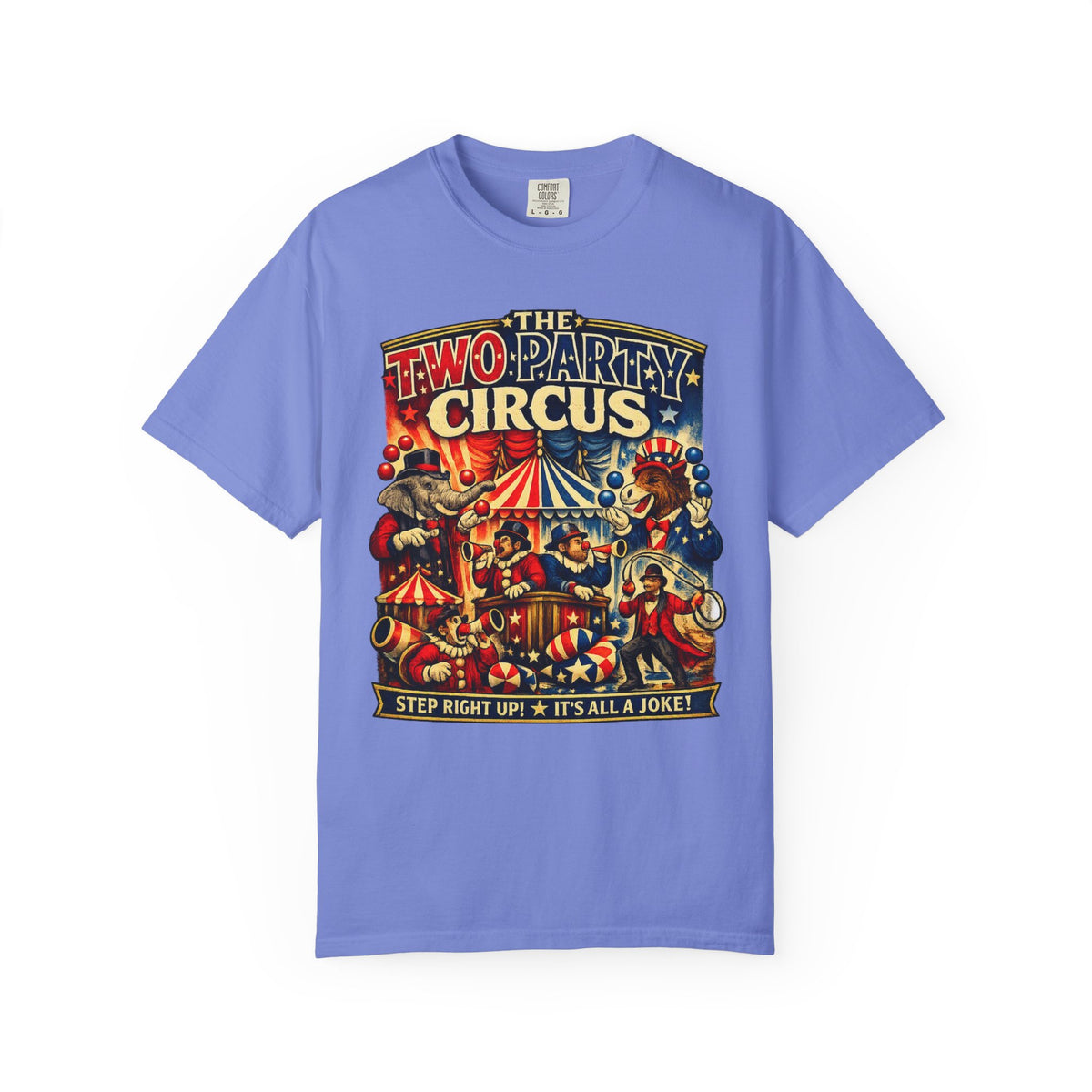 Two-Party Circus Graphic T-Shirt