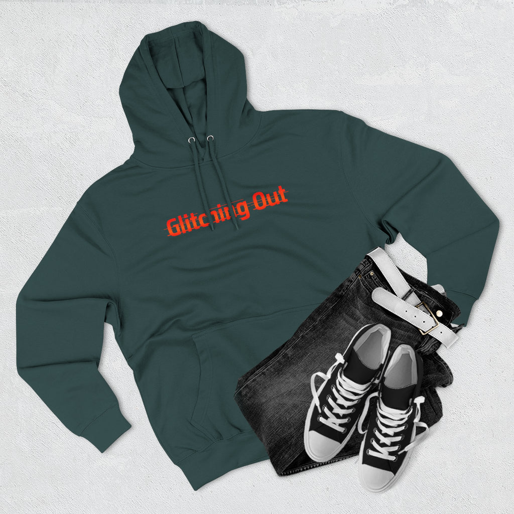 Glitch the System Hoodie V2 — 'Glitching Out' Circuit Graphic