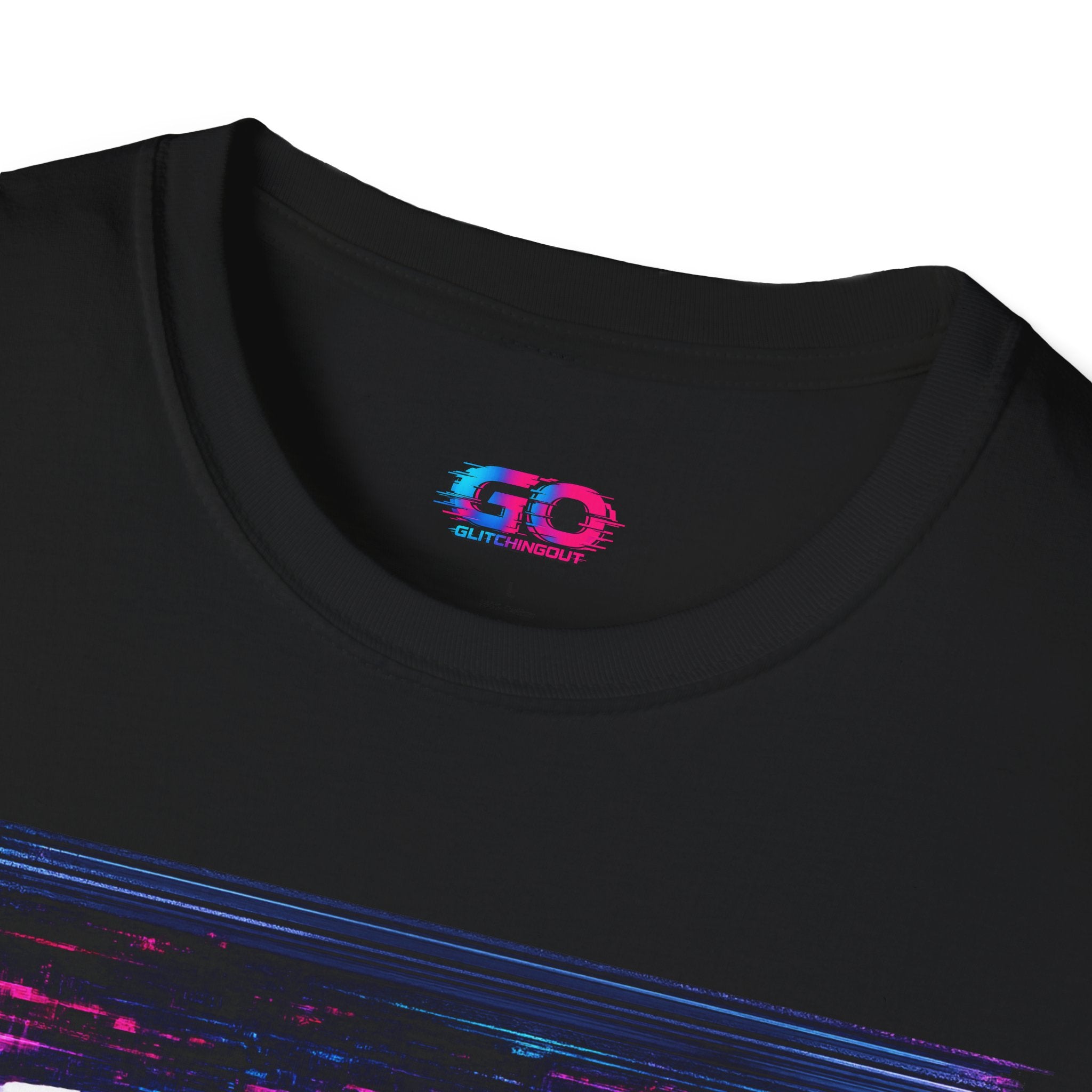 Glitched Reality V2 T‑Shirt — Retro Cyberpunk Digital Distortion Tee