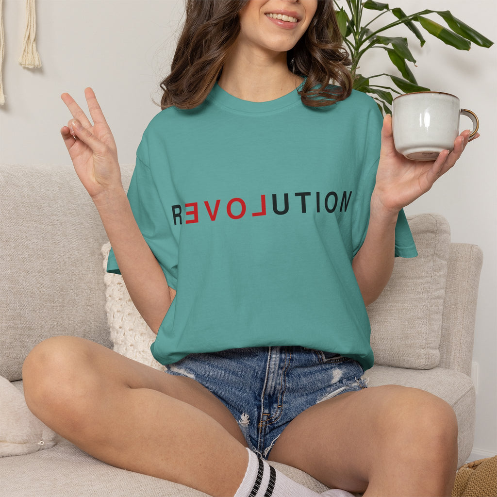 Revolution Graphic T-Shirt — Minimalist Political Tee