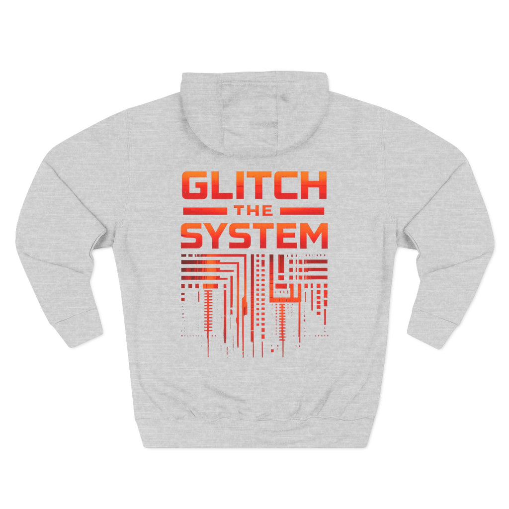 Glitch the System Hoodie V2 — 'Glitching Out' Circuit Graphic