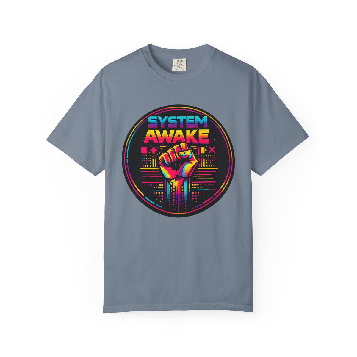 System Awake Retro Fist T-Shirt
