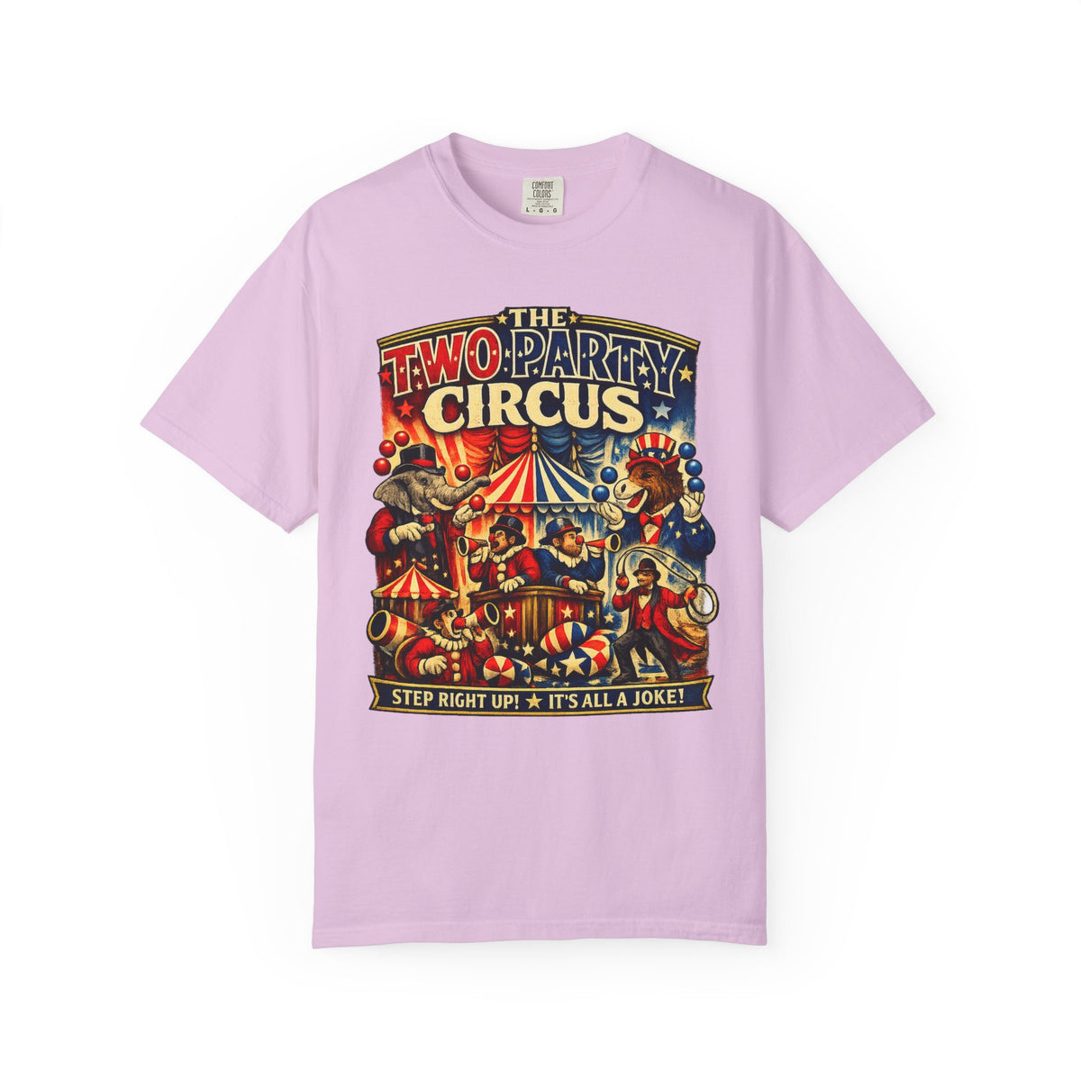 Two-Party Circus Graphic T-Shirt