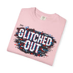 Glitched Out T-Shirt — Retro Glitch Graphic Tee