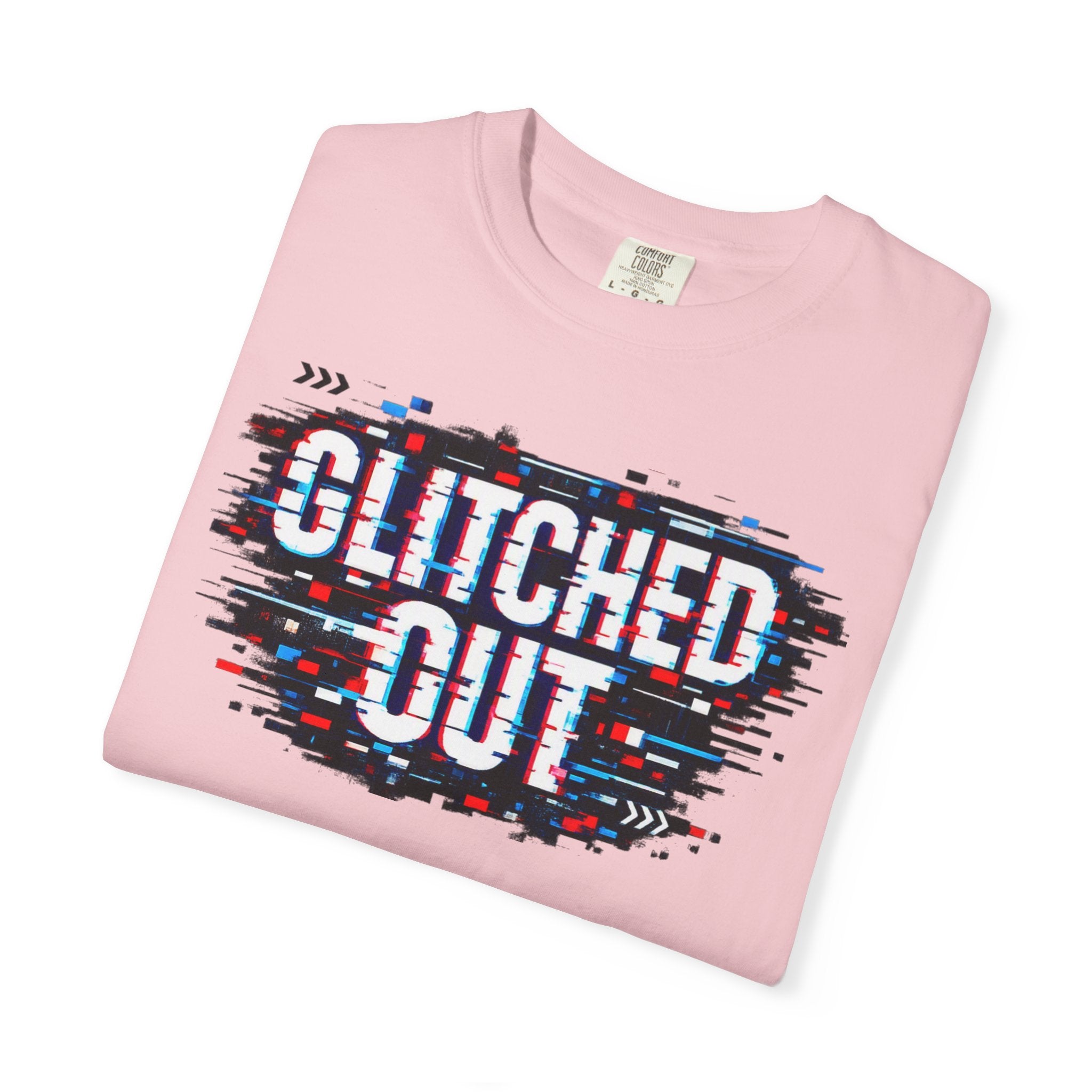 Glitched Out T-Shirt — Retro Glitch Graphic Tee