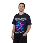 DNA Graphic T-Shirt — "Truth Is Written In Your DNA" Inspirational Science Tee