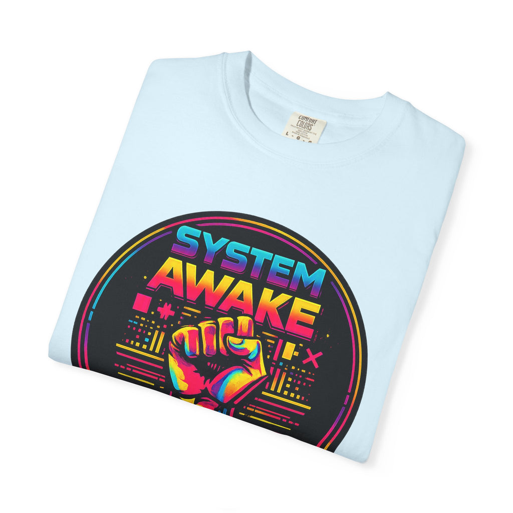 System Awake Retro Fist T-Shirt